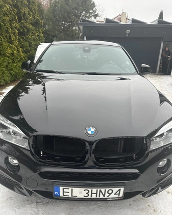 BMW X6 cena 160000 przebieg: 134000, rok produkcji 2017 z Łódź małe 92